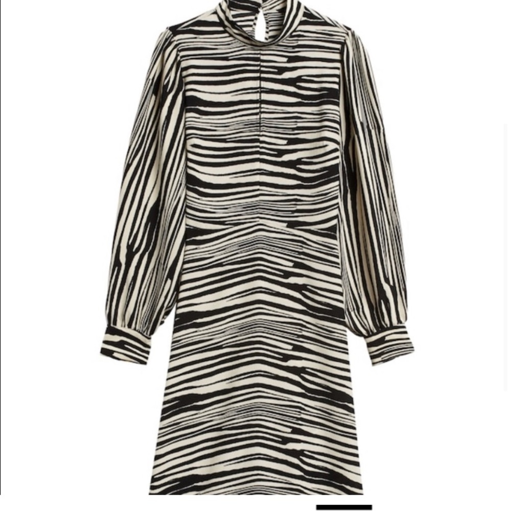NWT Banana Republic Midi Dress | Banana Republic Midi Dress Zebra Print